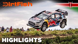 Rocks Ruin Rallies  WRC Safari Rally Kenya 2024 Saturday Morning Highlights [upl. by Annabell545]