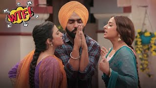 Sargun Mehta amp Nimrat Khaira Funny Scenes  Punjabi Comedy Scenes  Movie Clips  Non Stop Comedy [upl. by Nidya]