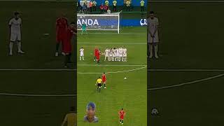 the day Ronaldo destroy Spain football trending ronaldo short [upl. by Ahsercal]