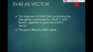 Baculovirus SV40 and retroviruses [upl. by Latsyrc]