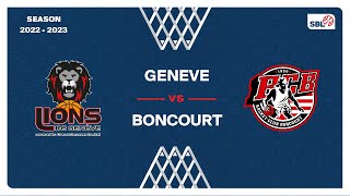 SB League  Day 30 GENEVE vs BONCOURT [upl. by Enerual]