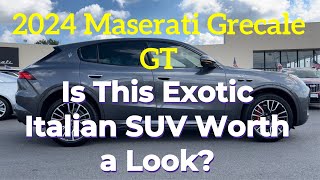 2024 Maserati Grecale GT The BEST Exotic SUV [upl. by Audwin]