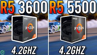 R5 3600 vs R5 5500  RTX 4070  Tested in 2024 [upl. by Ennaimaj837]