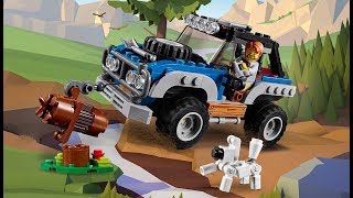 Pack up Your Jeep Set up Camp and Start Your Trip with LEGO® Creator 3in1 Outback Adventures [upl. by Abeu]