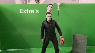 Micheal Myers action figure unboxing  Short review 1 [upl. by Delos]