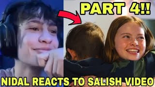 Nidal Wonder REACTS To Salish Matter SURPRISING him After His ACCIDENT On LIVE STREAM 😱😳 PART 4 [upl. by Ydroj]