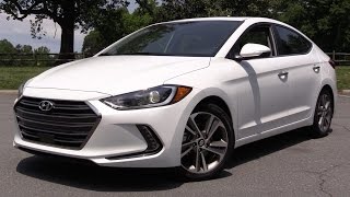 2017 Hyundai Elantra Limited  Start Up Road Test amp In Depth Review [upl. by Naved638]