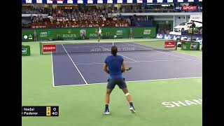 Federer vs Nadal ï½œ 2017 Shanghai ï½œ Condensado [upl. by Noissap]