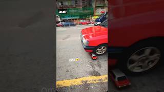 Mini taxi accident with big text car 😱🚗 subscribeshortefeed lviralvideoschallengetrendingviral [upl. by Llemhar395]