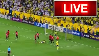 رد فعل علي الشوط الثاني في مباراة النصر والريان في دوري ابطال اسيا بث مباشر مباراة النصر والريان [upl. by Ary544]