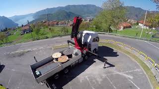 Automatic Crane Folding from FASSI [upl. by Bearce]