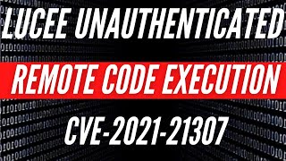 Lucee Unauthenticated Remote Code Execution RCE Vulnerability  CVE 2021 21307 [upl. by Sualakcin]