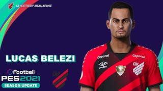 BELEZI PES 2021 ATHLETICO PR EFOOTBALL COMO FAZER [upl. by Jain]