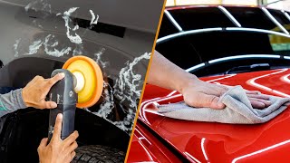 Polishing vs Buffing a Car Whats the Difference  Whos Doing It Better [upl. by Riddle]