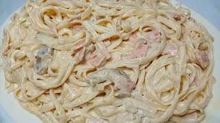 Pinoy Style Creamy Carbonara Recipe [upl. by Nimajneb997]