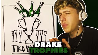 Drake  Trophies REACTION First Time Hearing [upl. by Anitra]