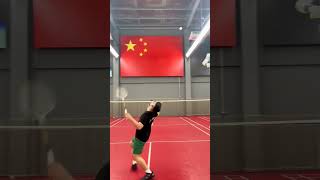 Learning The Four Key Points Of Lee Zii Jias Backhand smash [upl. by Marinna389]