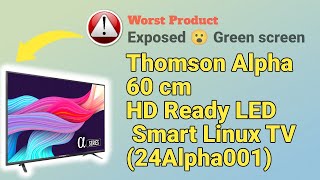 Shocking My New Thomson Smart TV Failed in Just 11 Days  Green Screen amp No Support [upl. by Eel]