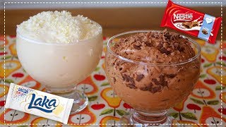 O MELHOR MOUSSE DE CHOCOLATE QUE JÁ FIZ [upl. by Annamarie]