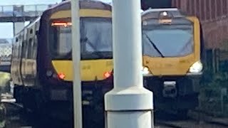 Double pass Brayford level Crossing 140724 [upl. by Kristel349]