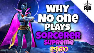 This is Why No One Plays Sorcerer Supreme in Marvel Contest Of Champions  Mcoc Champion Review [upl. by Atalanti]