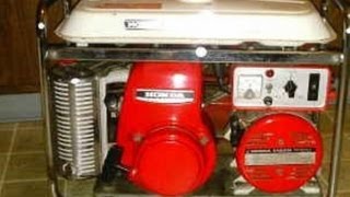 Honda E1500 Generator Owners Manual [upl. by Edaj]