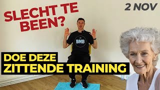 Zo kan je de intro eenvoudig overslaan Zittende training voor ouderen [upl. by Stanislas662]