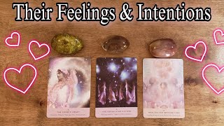 💕💫 What Are Their Feelings amp Intentions Towards You 💕💫 Pick A Card Love Reading [upl. by Orgel402]