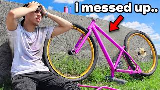 How I RUINED My Ultimate Bike Build [upl. by Trefler]