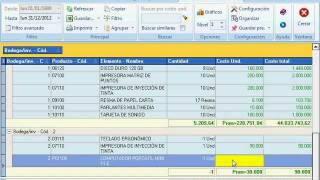 Sistema contable ContaPyme  Facturación de productos sin existencias  Lección 3 de 3 [upl. by Doughty]