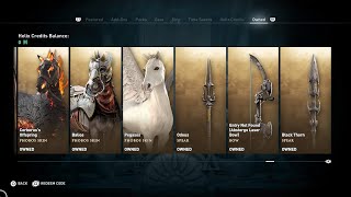 FINALLY Got The PEGASOS Mount  500 Orichalcum Ore Spent  Assassins Creed Odyssey [upl. by Aeslehc]