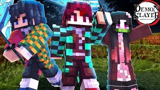 Minecraft Pe But quotDemon Slayerquot mod [upl. by Selene]