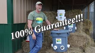 Best Chicken Feeder – NO FEED WASTE Instructions NOW available on Amazon [upl. by Onitnelav]