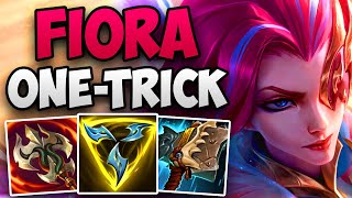 FIORA ONETRICK CARRIES IN CHALLENGER  CHALLENGER FIORA TOP GAMEPLAY  Patch 1410 S14 [upl. by Soraya]