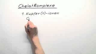 Chelatkomplexe  Chemie  Organische Chemie [upl. by Eivets]