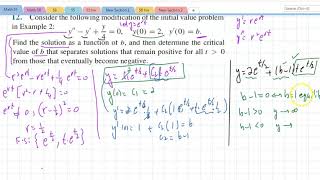 Math 55 Section 34 Repeated Roots Reduction of Order [upl. by Burnard]