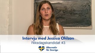 Intervju med riksdagskandidat 3 Jessica Ohlson [upl. by Gathers]