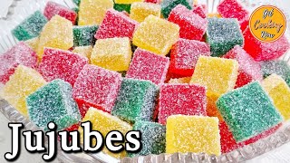 Easy Jujubes Recipe  Jelly Candy  Gummy Candy  Goan Jujubes  Christmas Candy  Christmas Sweets [upl. by Pouncey]