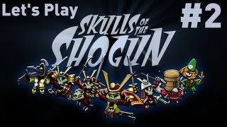 Lets Play Skulls of the Shogun  Episode 2 Legend of Knockback [upl. by Gilberte]