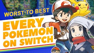 All 11 Pokémon Switch Games Ranked [upl. by Enelyak442]