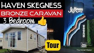 Haven Skegness ⛱️ Bronze Caravan Tour See Inside 🏠 Holiday Home Seaside  3 Bedroom haven [upl. by Pavkovic]