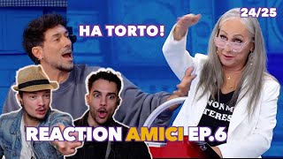 Litigata Assurda tra Celentano e Emanuel Lo  Reaction Amici ep6 [upl. by Aleusnoc674]