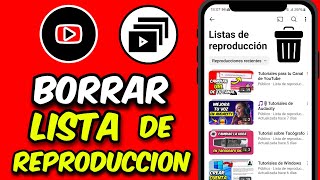 Cómo Borrar una Playlist en YouTube Paso a Paso Rápido y Fácil [upl. by Berck601]