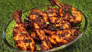 சிக்கன் வாங்கினா இது போல ஒரு முறையாவது செஞ்சு பாருங்க Hyderabadi chicken Fry 🍗 Street style [upl. by Geiss]