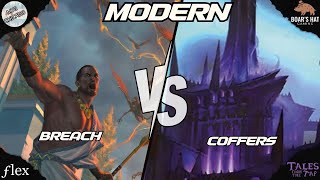 Ozhov Coffers VS Temur Breach MTG Modern [upl. by Elinnet]