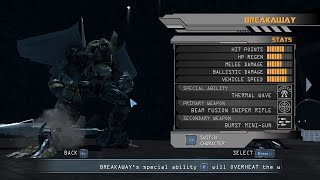 Transformers Revenge Of The Fallen PC  Breakaway Boss Rush [upl. by Kirven]