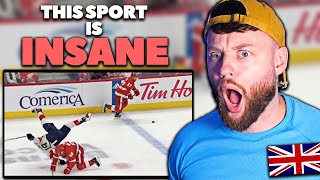 British Guy reacts to NHL BIGGEST HITS OF THE FIRST ROUND 2024 [upl. by Imoyn385]