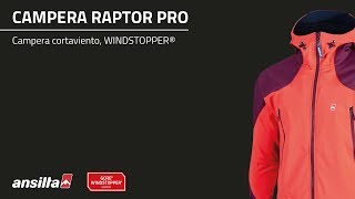 Campera Raptor Pro  WINDSTOPPER® Soft Shell [upl. by Shutz]