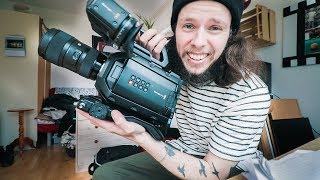 Kurzfilm drehen mit der Blackmagic URSA Mini 4K  VLOG [upl. by Idalla15]