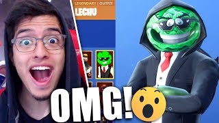 Mi Propia Skin de LECHU EN FORTNITE [upl. by Letti]